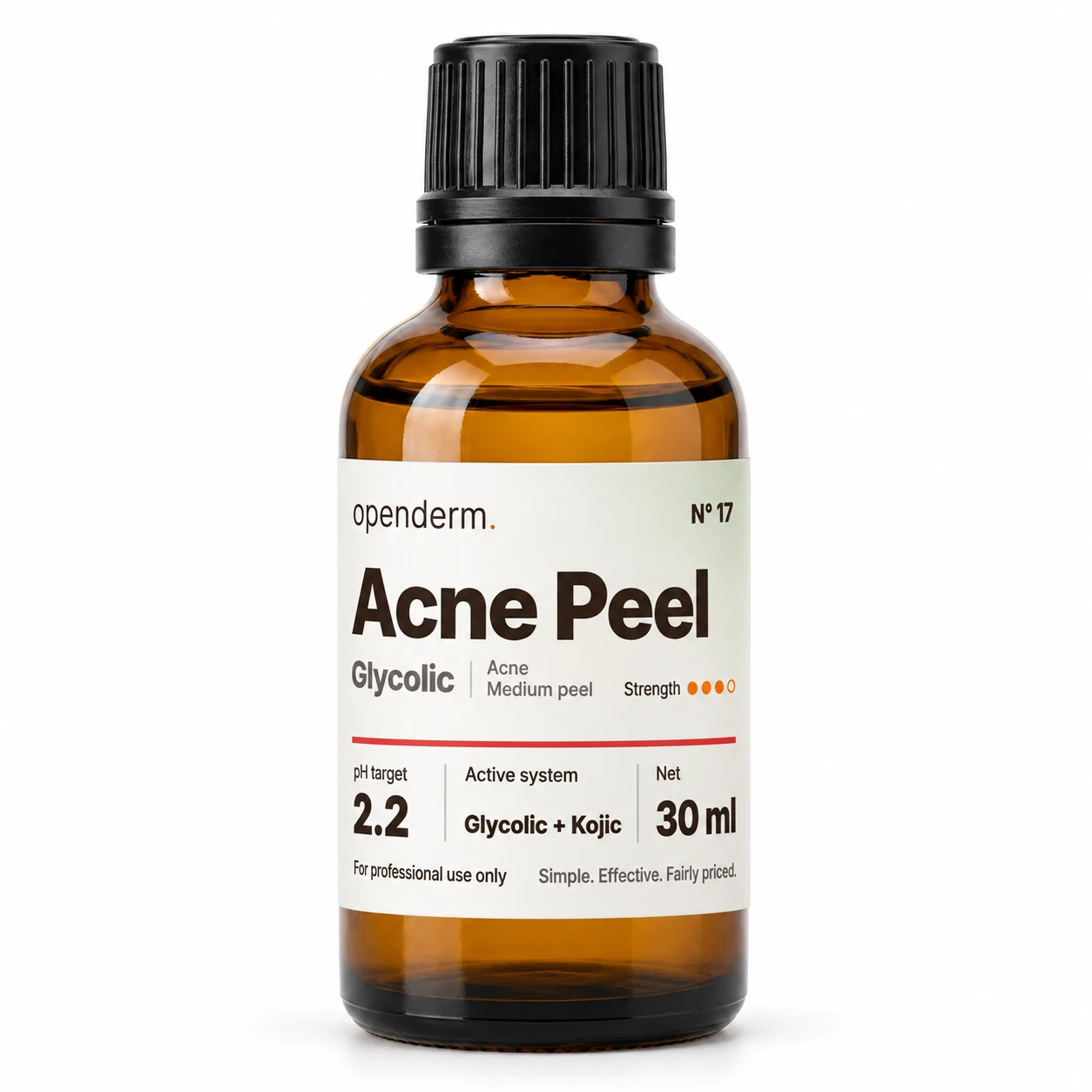 OPENDERM Acne Peel · Glycolic — product photograph