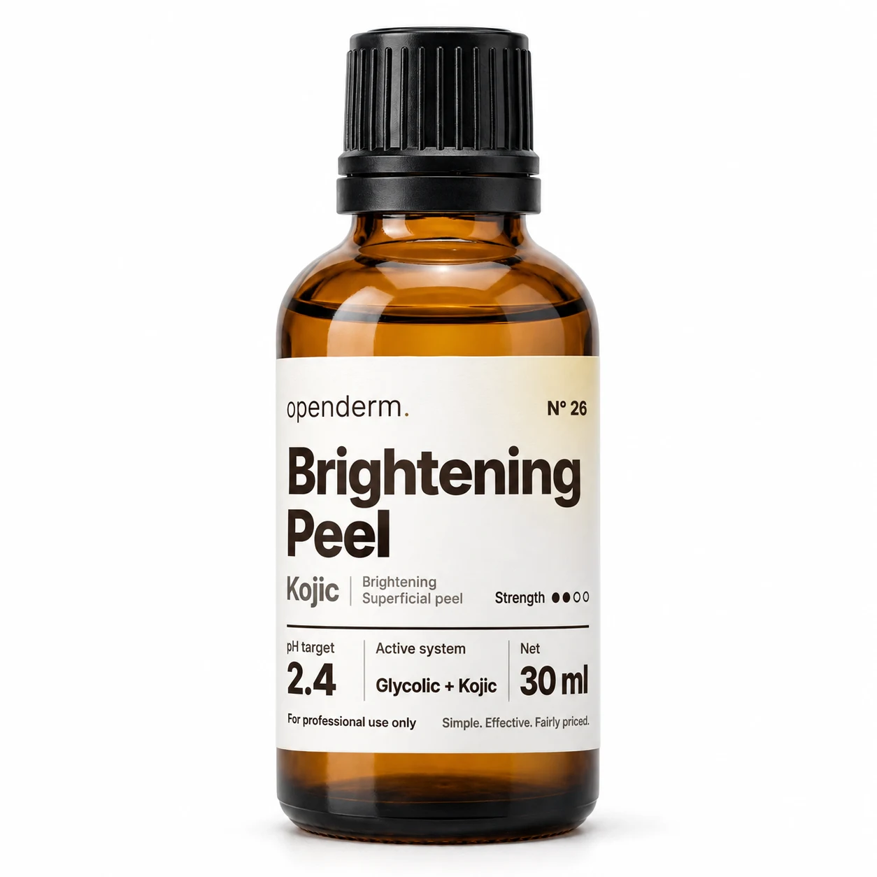 OPENDERM Brightening Peel · Kojic — product photograph