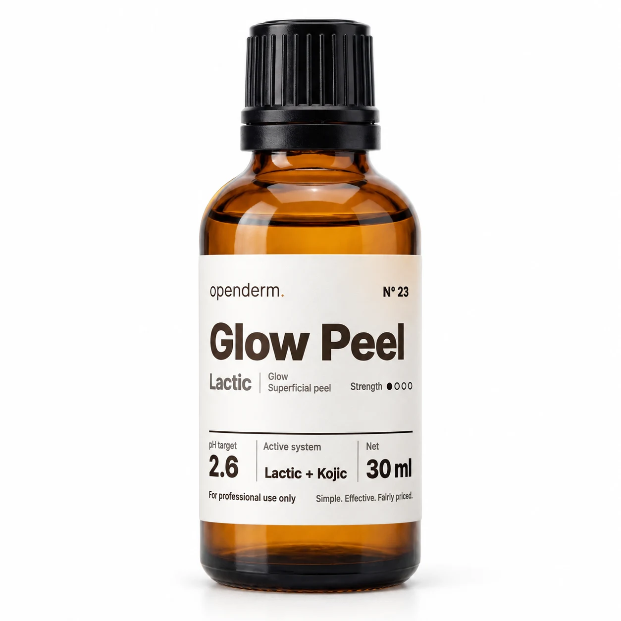 OPENDERM Glow Peel · Lactic — product photograph