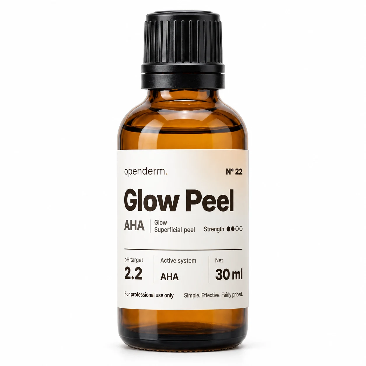 OPENDERM Glow Peel · AHA — product photograph