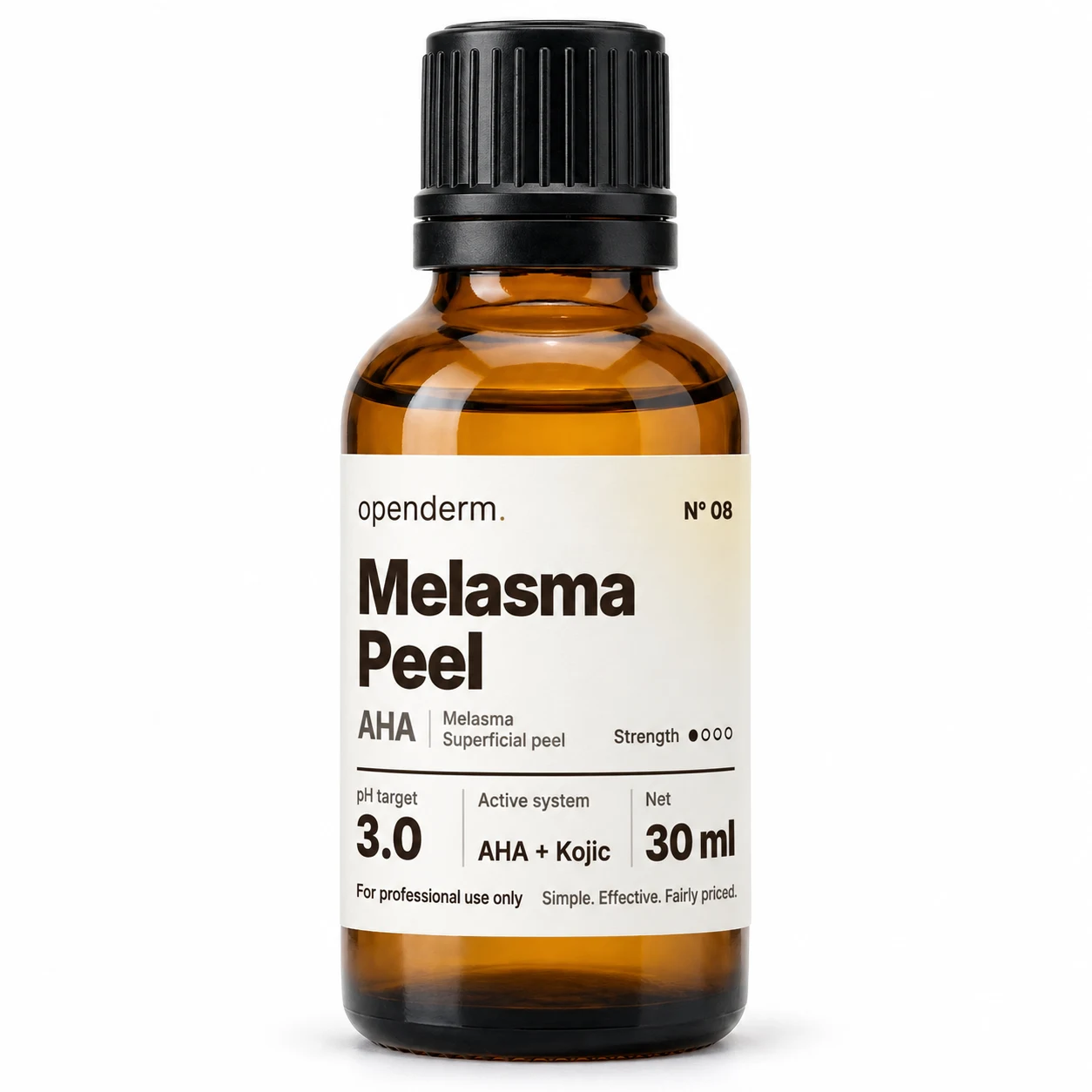 OPENDERM Melasma Peel · AHA — product photograph