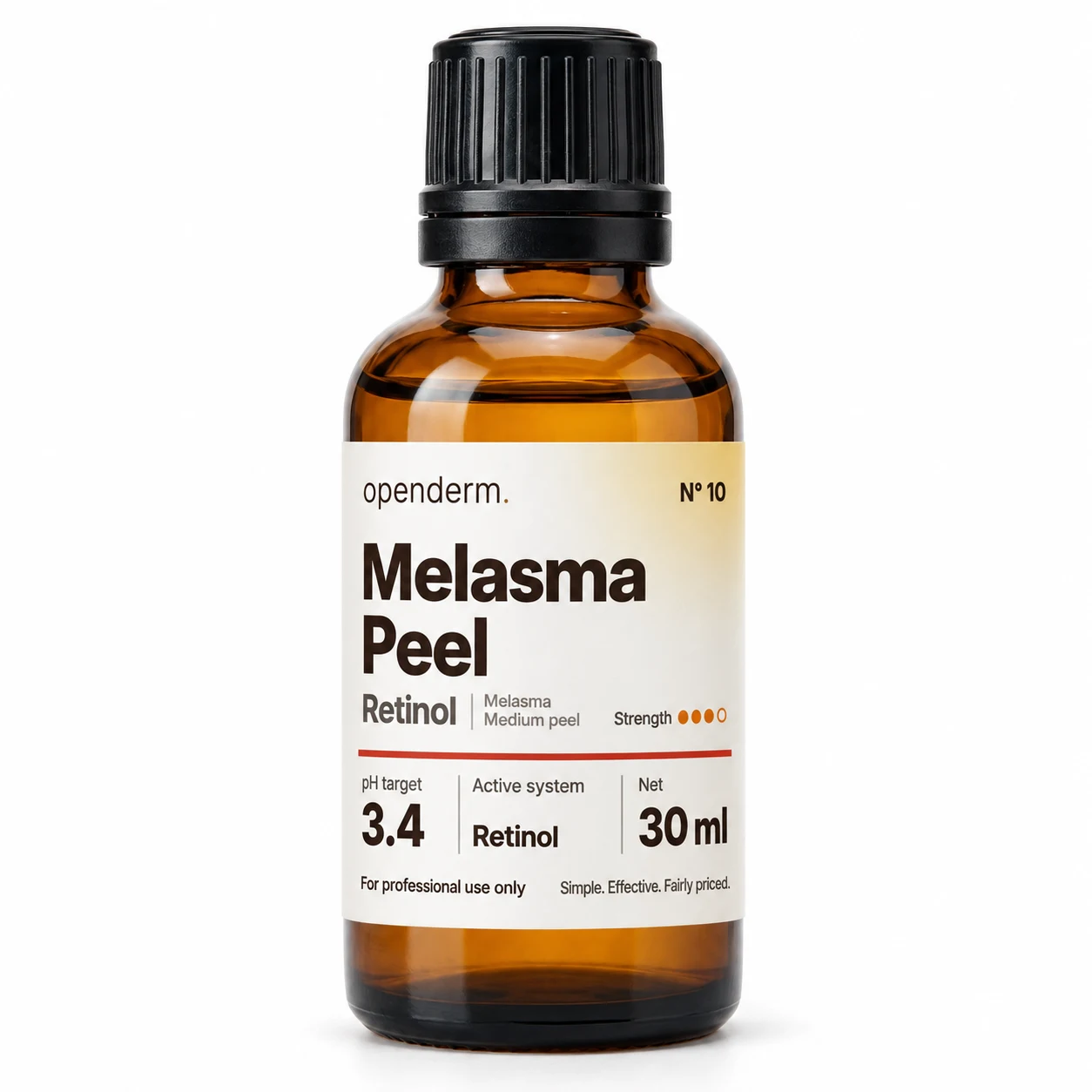 OPENDERM Melasma Peel · Retinol — product photograph