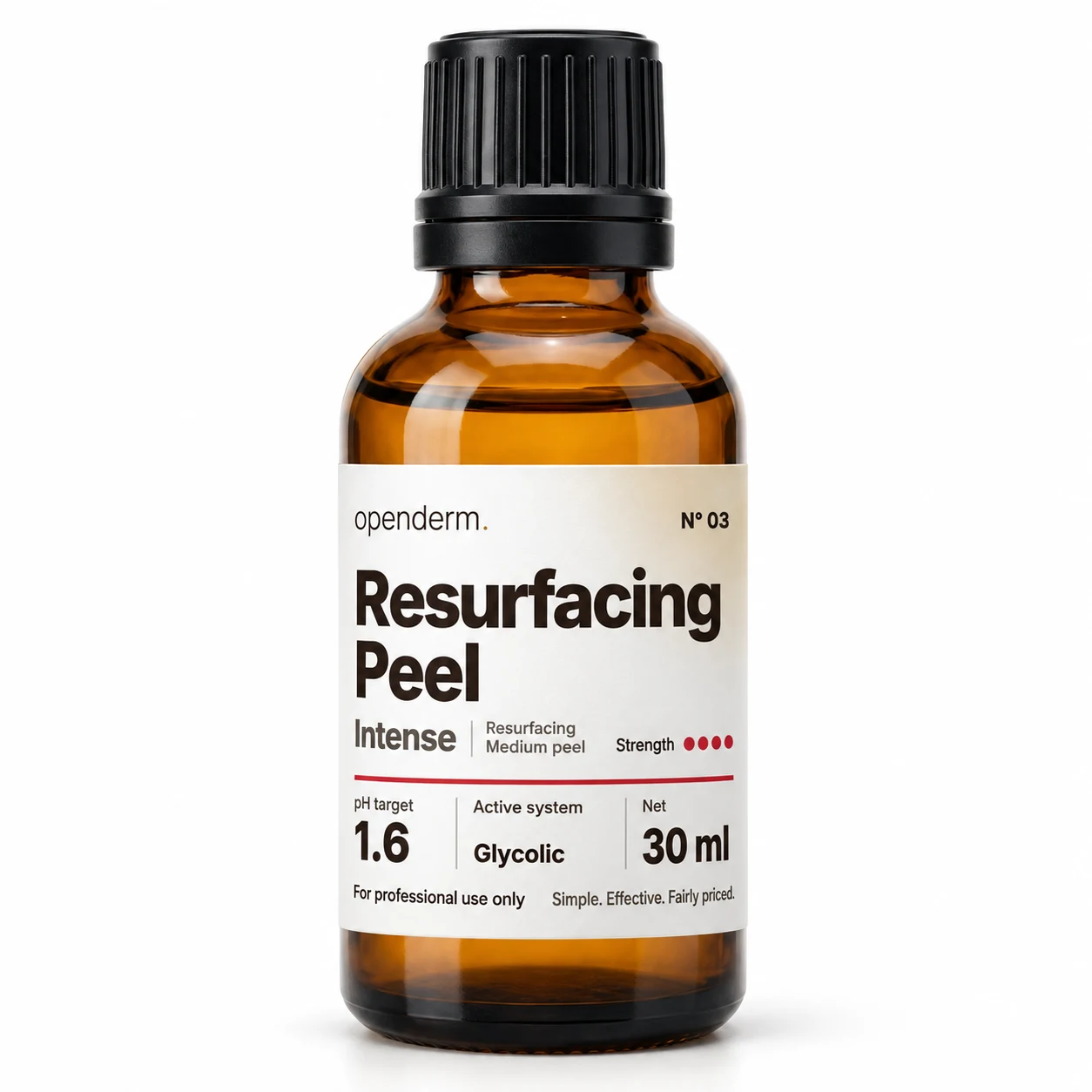 OPENDERM Resurfacing Peel · Intense — product photograph