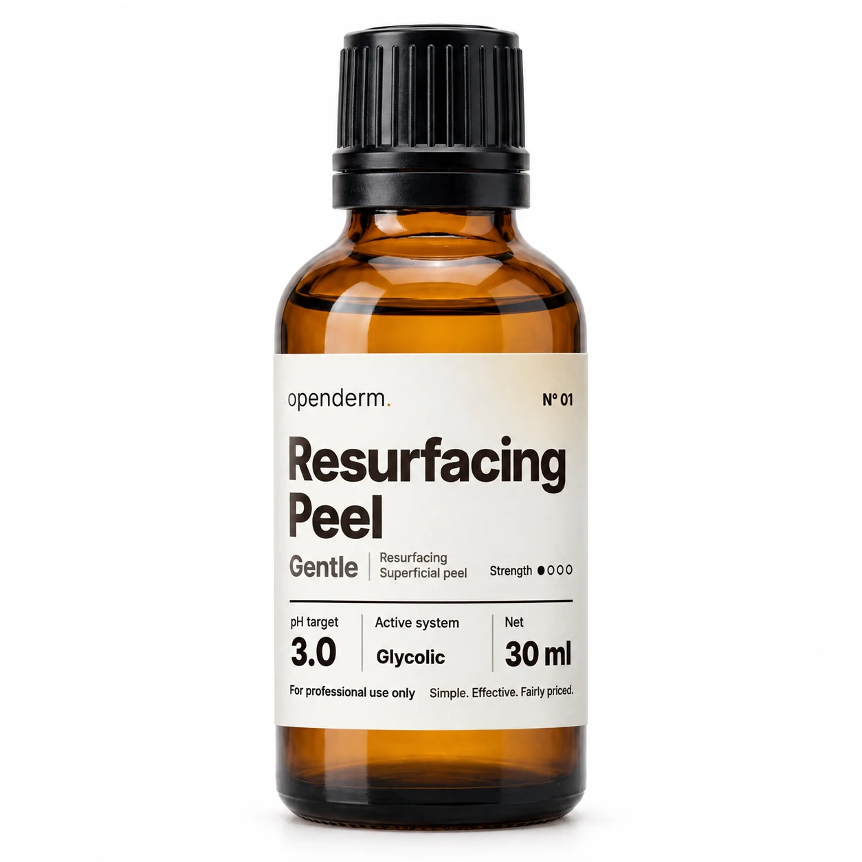 OPENDERM Resurfacing Peel · Gentle — product photograph