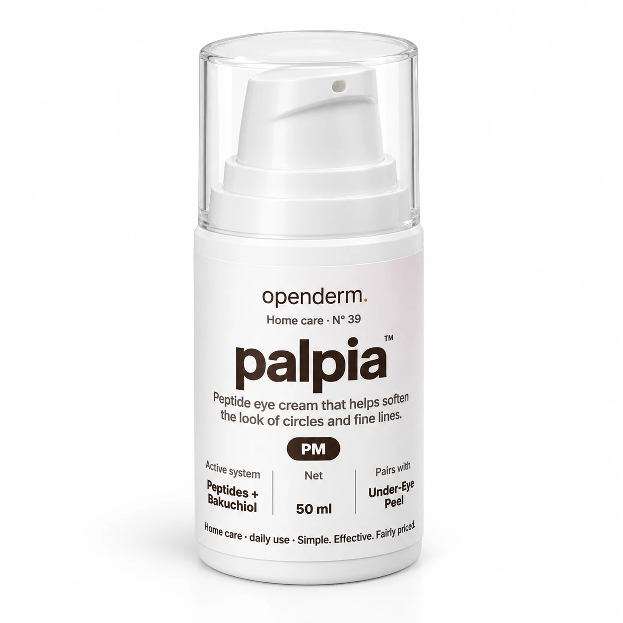 OPENDERM palpia™ Peptide Eye Cream — product photograph