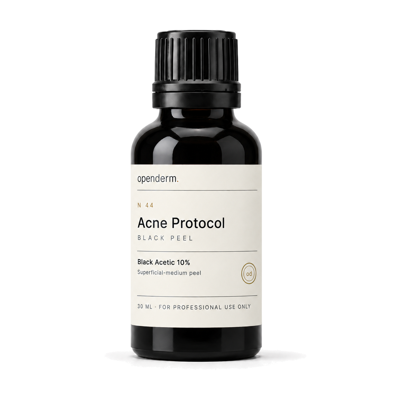 OPENDERM Acne Protocol · Black Peel — product photograph