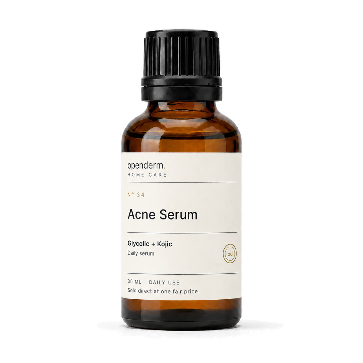 OPENDERM Acne Serum — product photograph