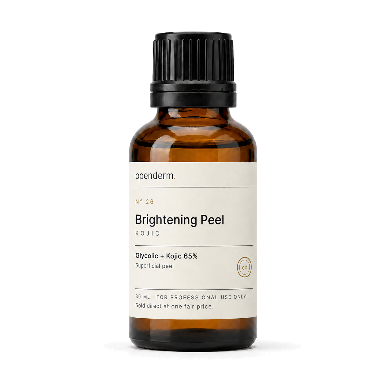 OPENDERM Brightening Peel · Kojic — product photograph