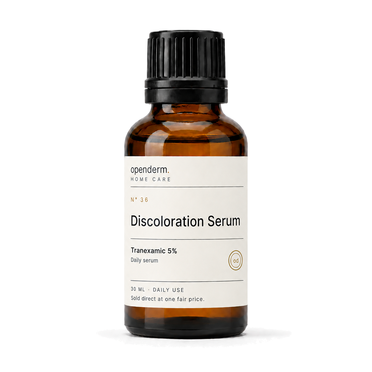OPENDERM Discoloration Serum — product photograph