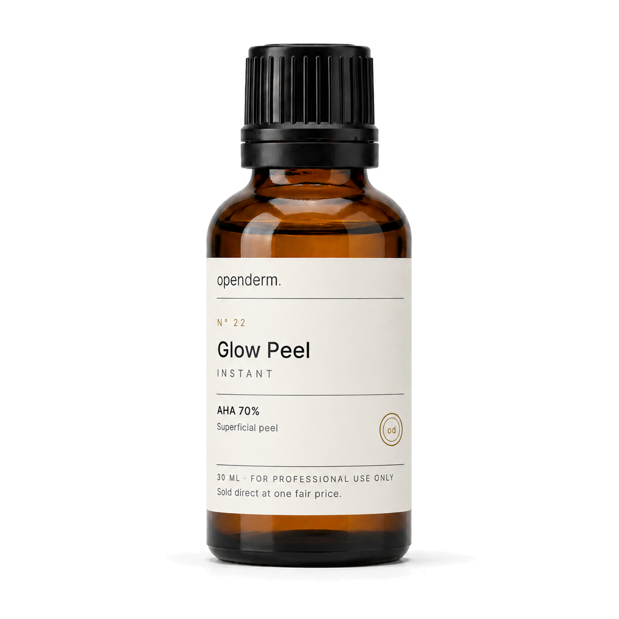 OPENDERM Glow Peel · Instant — product photograph