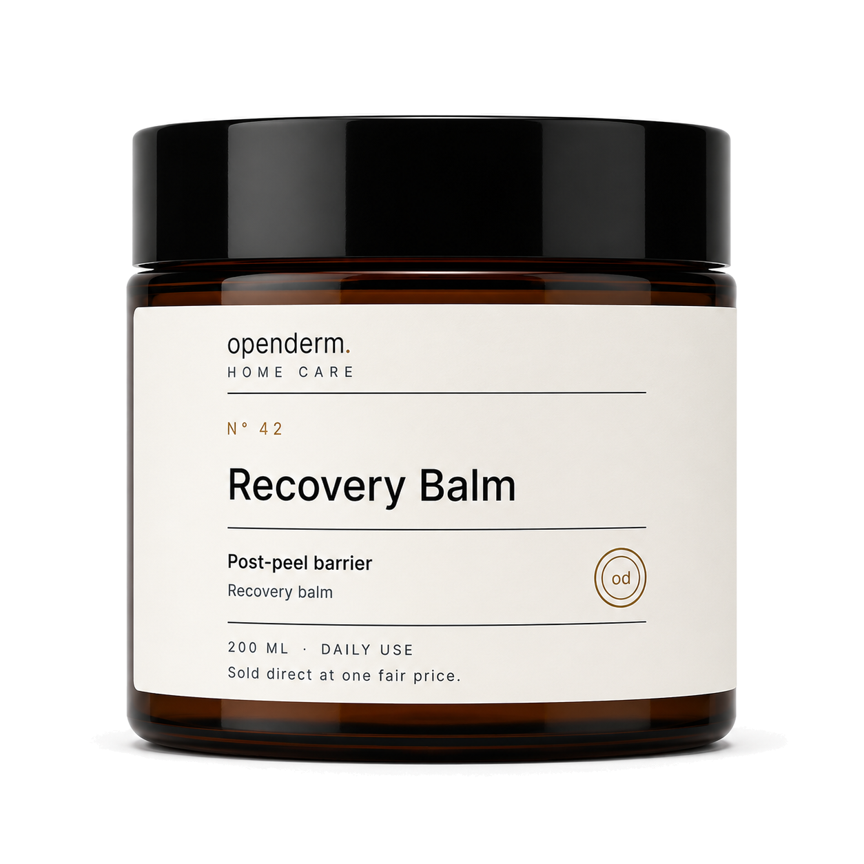 OPENDERM Recovery Balm — product photograph
